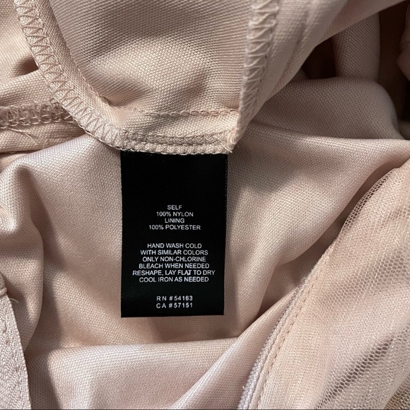 Jessica Howard Blush Pink Pastel Embroidered Flower & Tulle Sleeveless Dress. 10 - Picture 10 of 13